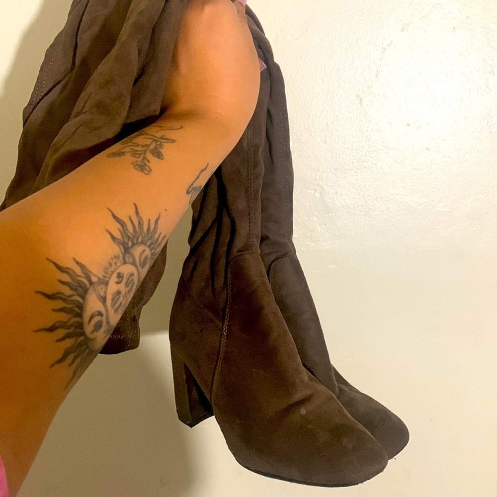 Over the knee boots